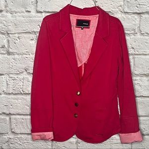 Hurley Women's Pink Button Jacket‎ Size Medium